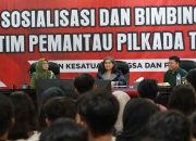 Pj Wali Kota Kediri Buka Sosialisasi Dan Bimbingan Teknis Tim Pemantau Pilkada Tahun 2024