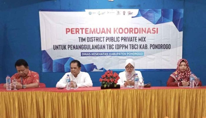 Kejar Eliminasi TBC 2030, Dinkes Ponorogo Galakkan Temuan Kasus dan Pengobatan Sampai Sembuh