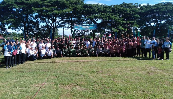 Dandim 0809 Kediri Pimpin Penyerahan Simbol Tonting YWPJ Tahun 2024