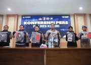 Kurang dari 1X24 jam Polres Kediri berhasil Amakan Pelaku Pembunuhan