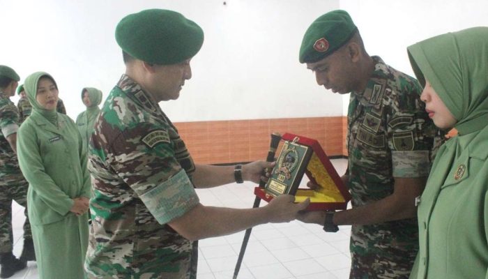 Dandim 0833/Kota Malang Pimpin Korps Raport Perwira Pindah Satuan