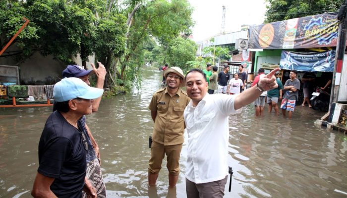Pemkot Surabaya Siapkan Solusi Drainase Baru Atasi Banjir Gunung Anyar