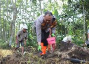 Polresta Malang Kota Tanam Jagung Varietas Unggul, Komitmen Dukung Program Food Estate Untuk Swasembada Pangan