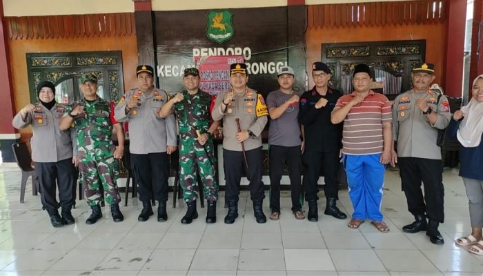 Dandim Dan Kapolres Sumenep Patroli Ke Kecamatan, Tinjau Gudang PPK Dan Rapat Pleno Pilkada 2024
