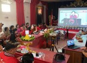 Puncak HUT ke 52 PDIP di Klungkung Dimeriahkan dengan Donor Darah, Bagi Bibit Tanaman, Tumpeng dan Pembagian Sembako