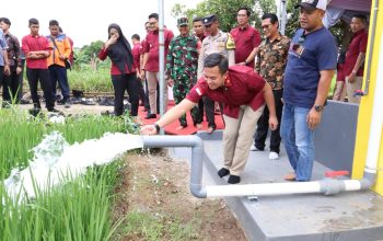 Dukung Ketahanan Pangan, Kantor Imigrasi Kediri Resmikan Sumur Bor Irigasi Pertanian