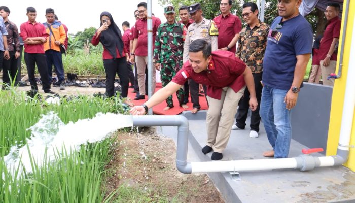 Dukung Ketahanan Pangan, Kantor Imigrasi Kediri Resmikan Sumur Bor Irigasi Pertanian