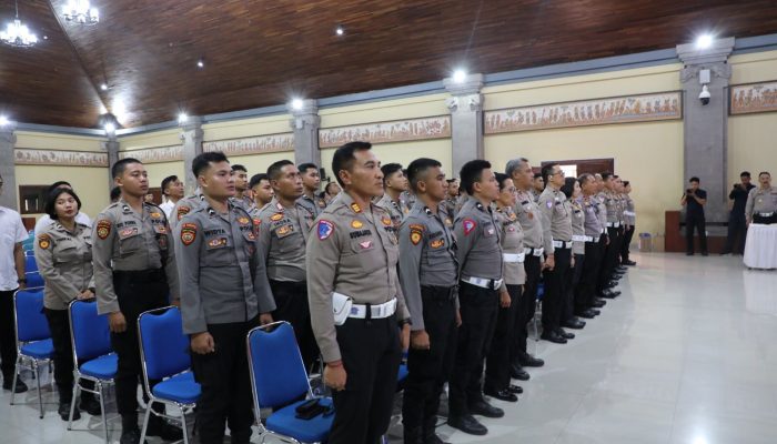 Polda Bali Gelar Latihan Pra Operasi Keselamatan Agung 2025