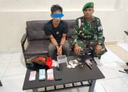 Tim Intel Korem 022/PT Gagalkan Peredaran Narkoba, Tangkap Pengedar dan Berhasil Amankan Senpira di Simalungun
