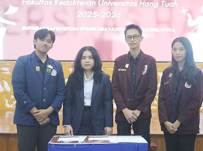 Pelantikan Kepengurusan Baru ORMAWA FK UHT 2025-2026: “Mewujudkan Visi, Inovasi, dan Perubahan Positif untuk Mahasiswa”