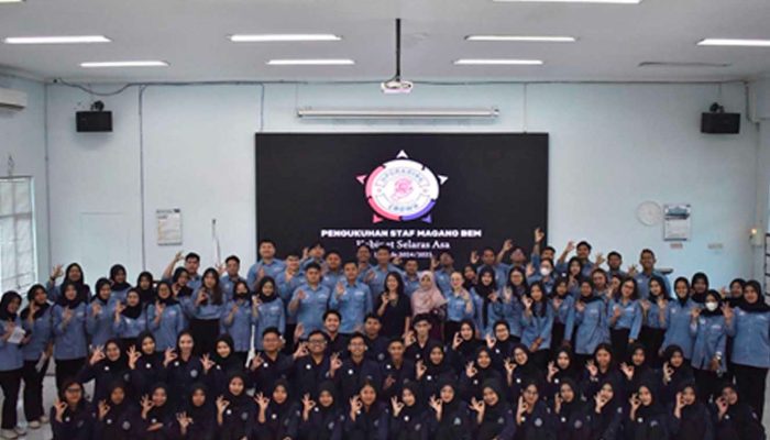 Pelantikan Staf Magang BEM FKG UHT Kabinet Selaras Asa Periode 2024 – 2025 dalam Upgrading 2025