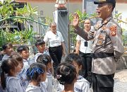 Program Polisi Sahabat Anak: Polsek Denpasar Barat Kunjungi PAUD Nata Kids