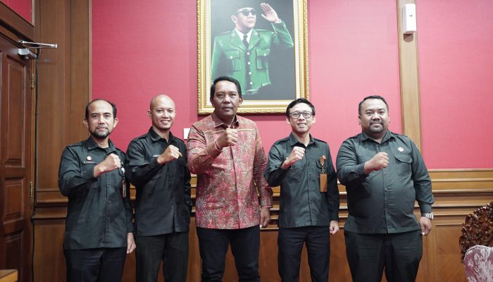 Canangkan Program Pendidikan Politik dan Kampung Netralitas, Bawaslu Badung Audiensi dengan DPRD Badung