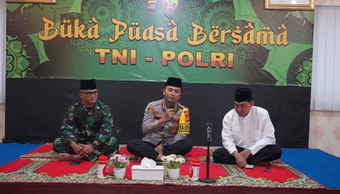 Safari Ramadan 2025, Kapolres Tabanan Gelar Buka Puasa Bersama TNI dan Tokoh Agama