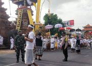 Polsek Denpasar Selatan Laksanakan Pengamanan Upacara Melasti, Pastikan Keamanan dan Kelancaran Prosesi