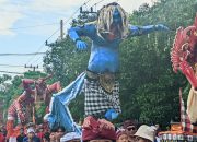 Pura Segara Sambut Nyepi dengan Pawai Ogoh-ogoh