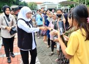 Gubernur Jatim Open House di Dua Tempat