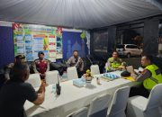 Cek Pospam Kertalangu: Kapolsek Dentim Instruksikan Personel Lakukan Pengamanan Jalur Wisata