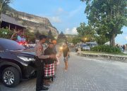 Polsek Kuta Selatan Perketat Pengamanan di Pantai Melasti, Pengunjung Meningkat