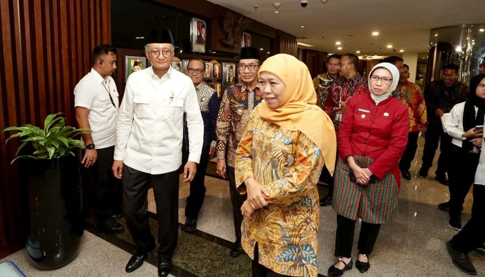 Realisasikan Program Nasional, Gubernur Jatim Ajak Banyuwangi Temui Para Menteri
