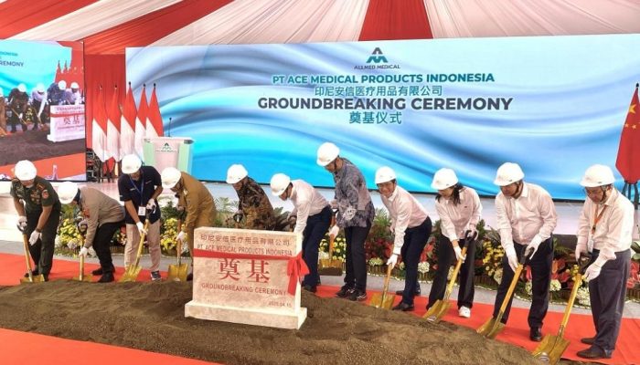 Perusahaan Allmed Medical Berinvestasi Ratusan Juta Dolar di Batang