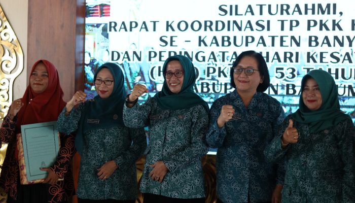 TP PKK Se-Kabupaten Banyumas Peringati Hari Kesatuan Gerak (HKG) PKK ke 53 Tahun 2025