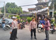 Kapolsek Dentim Tinjau Pengamanan Ibadah Jumat Agung di Gereja-Gereja Wilayah Denpasar Timur