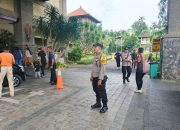 Pengamanan Ibadah Jumat Agung dalam Rangka Paskah Umat Nasrani di Wilkum Polsek Denut Berlangsung Aman dan Lancar