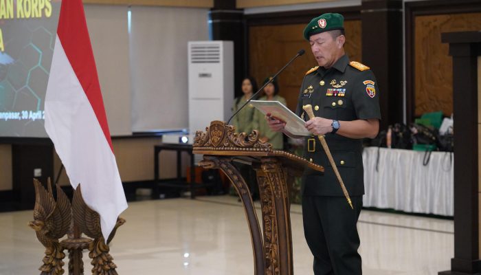 Pangdam Mayjen Piek Pimpin Sertijab, Tegaskan Profesionalisme dan Regenerasi di Lingkungan TNI AD