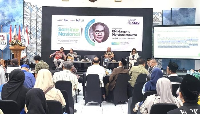 SMSI Gelar Seminar Nasional Usulkan RM Margono Djojohadikusumo Jadi Pahlawan, Pengusulan Ditunda