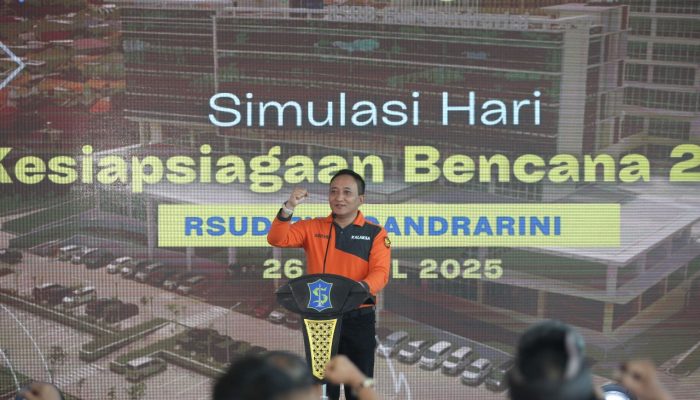Peringati Bulan PRB 2025, Pemkot Surabaya Gelar Simulasi Tanggap Bencana di RS Eka Candrarini
