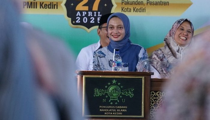 Mbak Wali Hadiri Musyawarah, Harlah dan Halal Bihalal PMII Kota Kediri