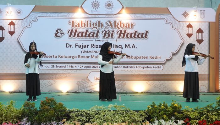 Pererat Silaturahmi dan Sinergi, Muhammadiyah Kediri Gelar Tabligh Akbar dan Halal Bihalal