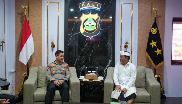 Kapolda Bali Terima Audiensi Bupati Bangli