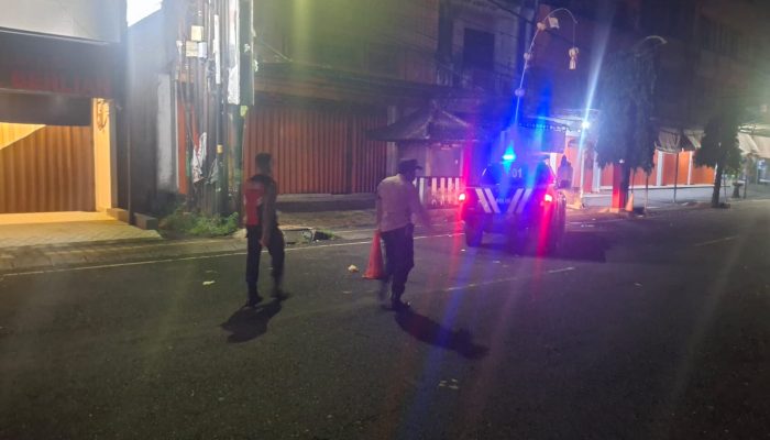 Polsek Kediri Gencarkan Pelaksanaan Blue Light Patrol