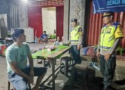 Polsek Selemadeg Barat Gelar Patroli Malam Menjelang Dini Hari