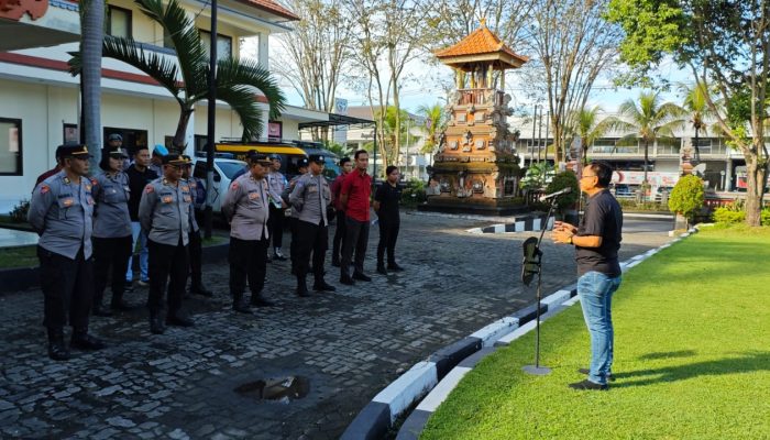 Polres Tabanan Gelar Apel KRYD, Perkuat Antisipasi Aksi Premanisme dan Ormas yang Meresahkan