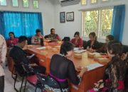 Kapolsek Seltim selaku Anggota TPP Genting Kecamatan Seltim Membuka dan Pimpin Giat Mini Loka Karya Lintas Sektoral Kecamatan Seltim Tabanan