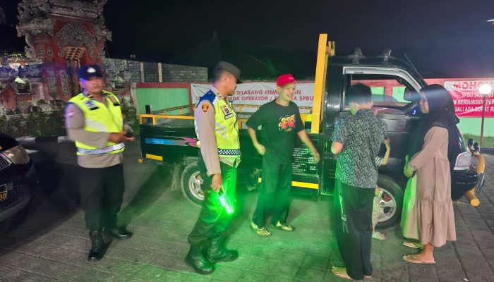 Polsek Selemadeg Gencarkan Patroli Subuh, Antisipasi Kejahatan 3C dan Gangguan Lainnya
