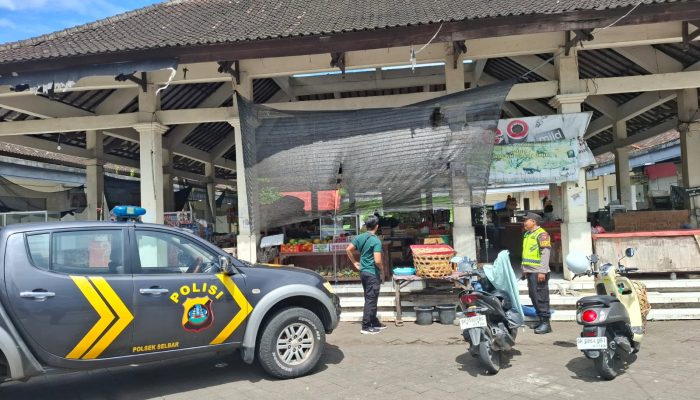 Polsek Selemadeg Barat Laksanakan Patroli Siang Jaga Kamtibmas