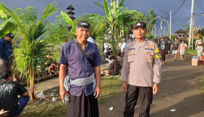 Bhabinkamtibmas Amankan Lomba  Mancing di Desa Tegalmengkeb