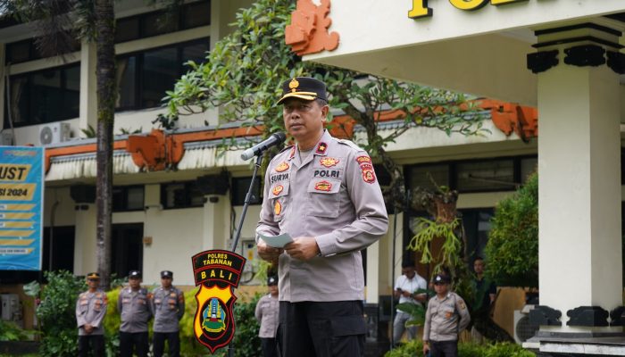 Polres Tabanan Lepas 43 Baja Papua, Bekali Ilmu dan Nilai Luhur Untuk Pengabdian