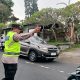 Polsek Marga Gelar Personel Strong Point Pagi Sepanjang Jalan Wisnu Marga