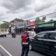 Polsek Baturiti Gelar Strong Point Pagi