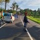 Bhabinkamtibmas Desa Tiying Gading Bersinergi Dengan Pecalang Amankan Kegiatan Ngaben