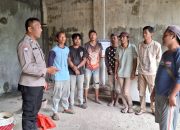 Bhabinkamtibmas Desa Marga Sambangi Warga Desa Binaan