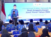 Korpri Jatim Lepas Keberangkatan 180 ASN Ke Tanah Suci