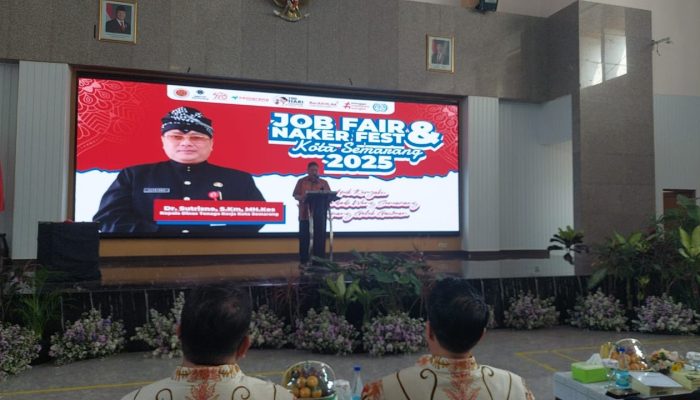 Pemkot Semarang Hadiri Pembukaan Job Fair dan Naker Fest 2025