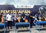 Pemkab Pasuruan Bersama Bea Cukai Musnahkan Barang Cukai Ilegal