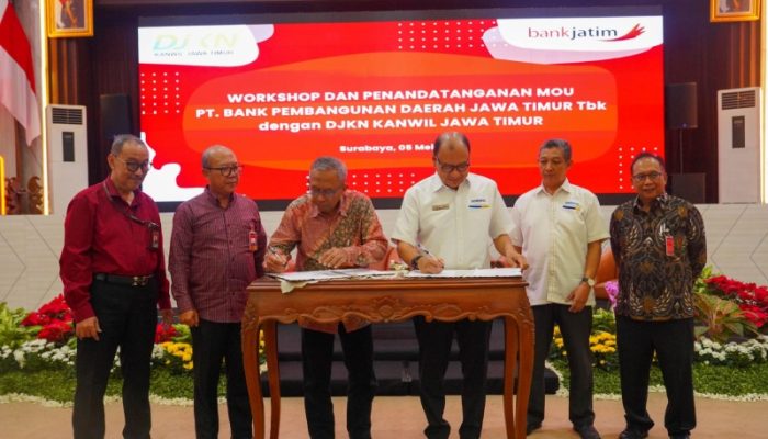 Optimalkan Recovery Asset, Bank Jatim Jalin Sinergi dengan DJKN Jawa Timur